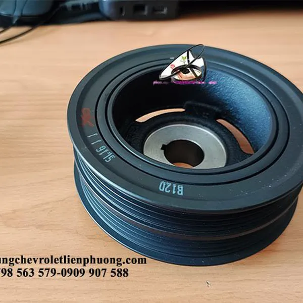 Puly trục cơ gentra x,matiz 4,spark chính hãng mã 25182733
