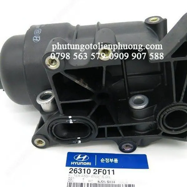 Lọc dầu xe ô tô hyundai santafe chính hãng mã 263102F011 
