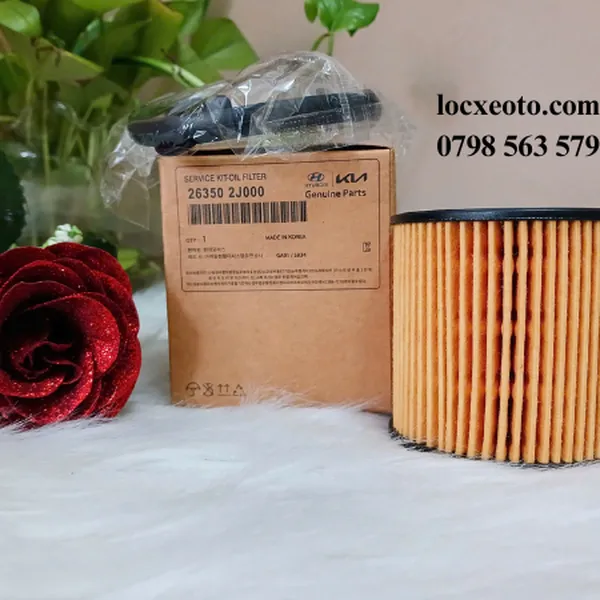 Lọc nhớt Hyundai Custin xịn chất lượng Mã 26352-2J000