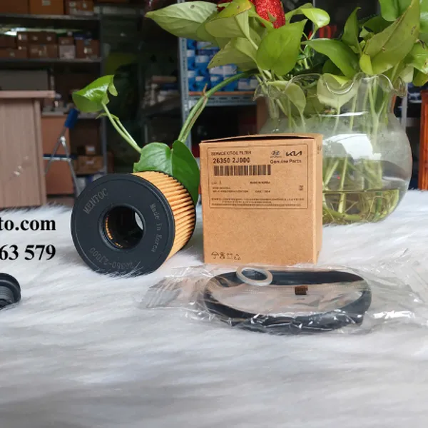 Lọc nhớt Hyundai Custin xịn chất lượng Mã 26352-2J000