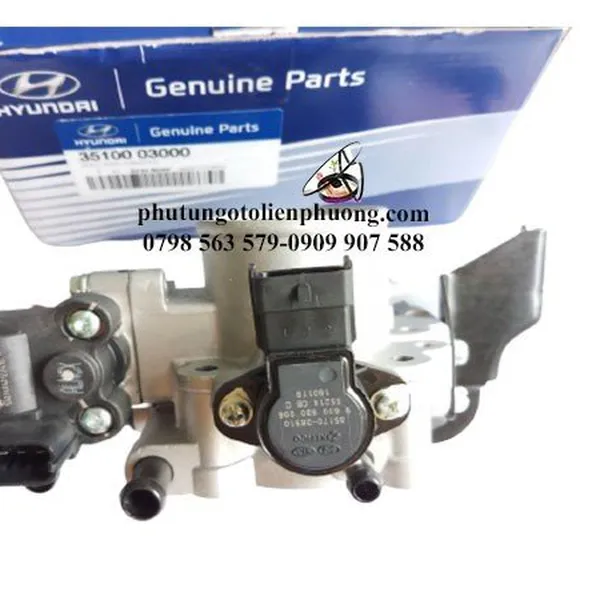 Họng ga xe hyundai grand i10 hàng chính hãng