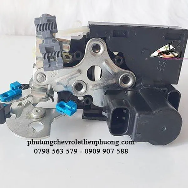Cơ cấu khóa cửa sau phải xe gentra aveo, xuất xứ chính hãng chevrolet