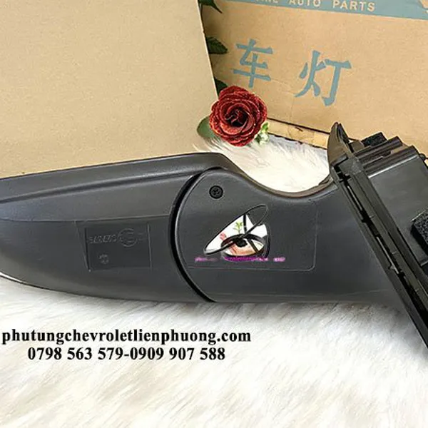 Gương chiếu hậu trái chevrolet cruze có xi nhan không ốp chính hãng chất lượng