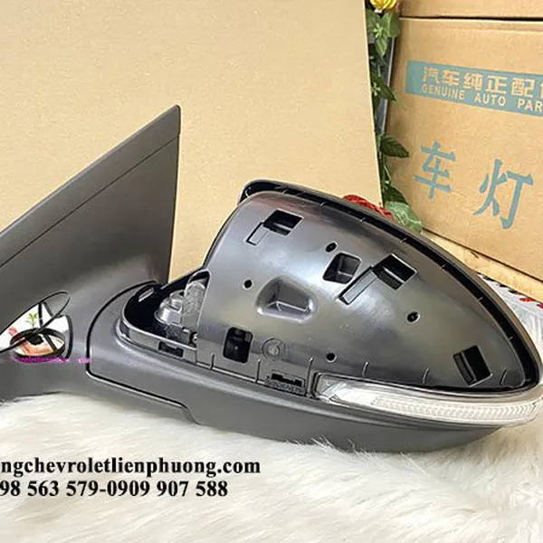 Gương chiếu hậu trái chevrolet cruze có xi nhan không ốp chính hãng chất lượng