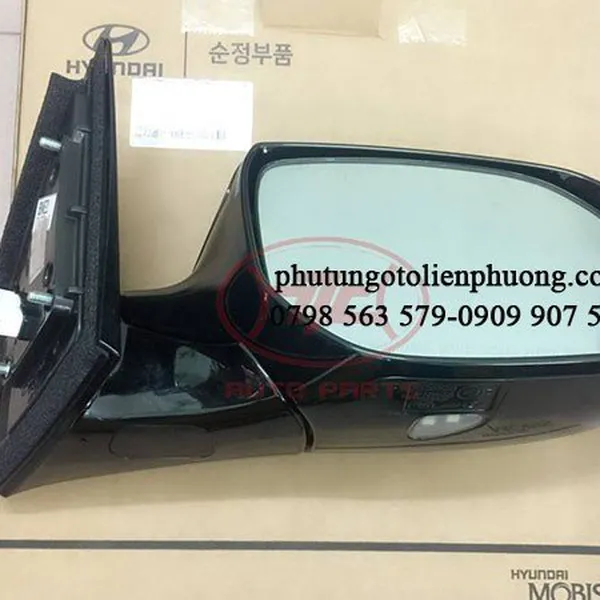 Gương chiếu hậu xe huyndai santafe chính hãng, chất lượng