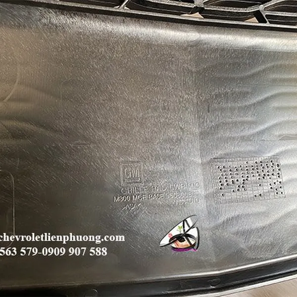 Lưới cản trước không viền mạ chevrolet spark m300 chính hãng gm 95080060