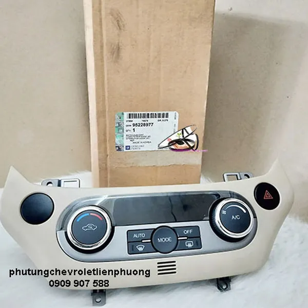 Điều khiển điều hoà gentra aveo chính hãng gm 95228977