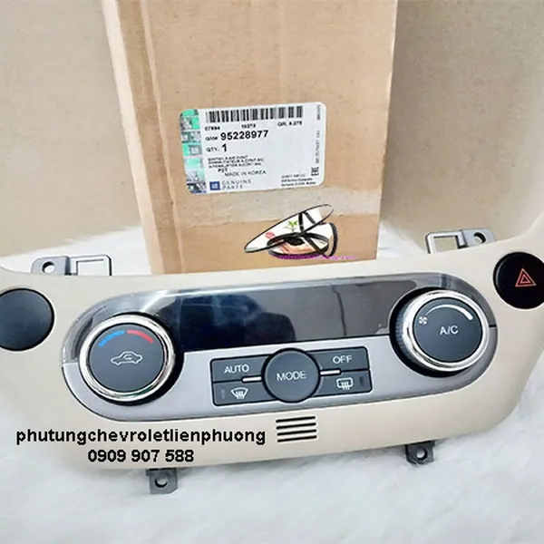 Điều khiển điều hoà gentra aveo chính hãng gm 95228977