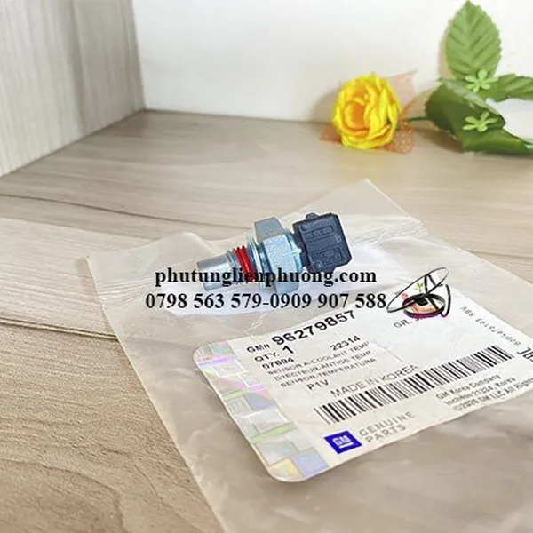 Cảm biến nhiệt độ nước Gentra Aveo magnus spark m300 chính hãng mã 96279857