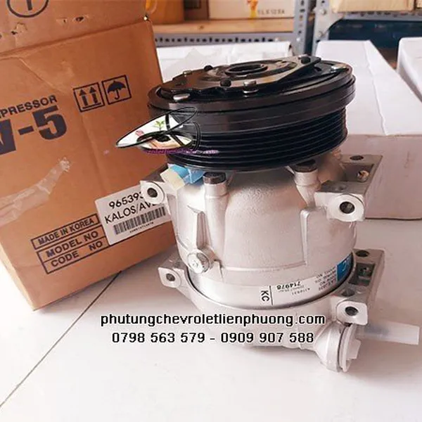 Lốc lạnh Gentra aveo - Sự hoàn hảo từ Hàn Quốc, thương hiệu GM