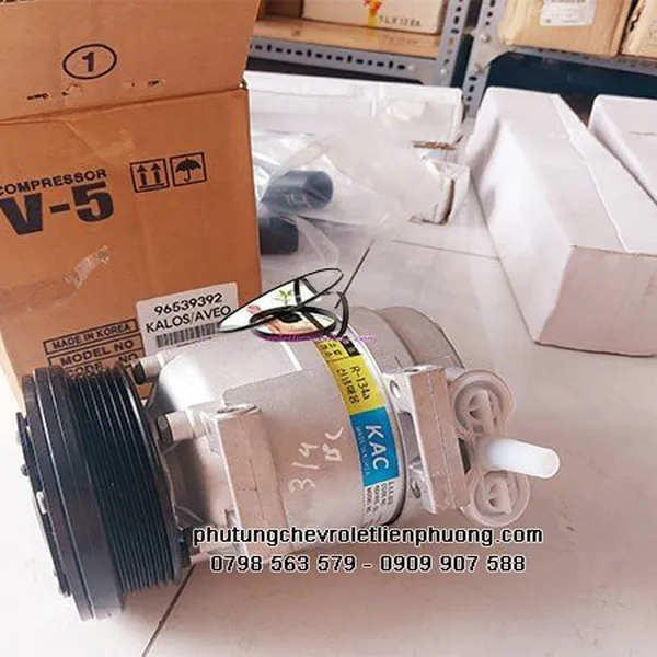 Lốc lạnh Gentra aveo - Sự hoàn hảo từ Hàn Quốc, thương hiệu GM