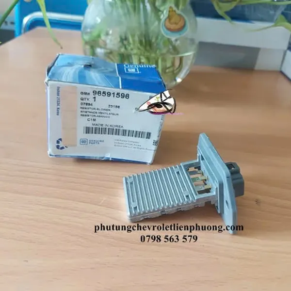 Biến trở quạt gió điều hòa spark M200 , Matiz 3 chính hãng 96591596