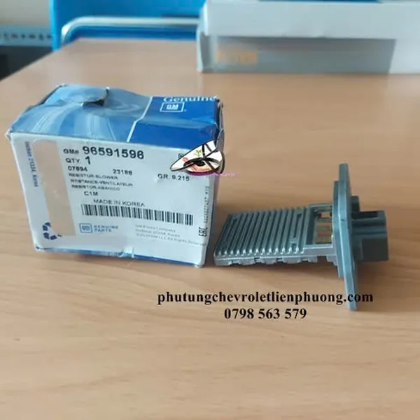 Biến trở quạt gió điều hòa spark M200 , Matiz 3 chính hãng 96591596