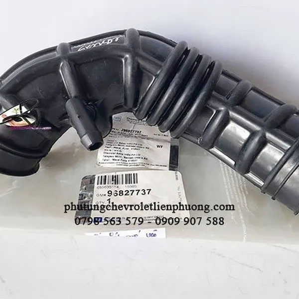 Ống hút gió vào thân bướm ga xe matiz 3 spark m200 chính hãng mã 96827737