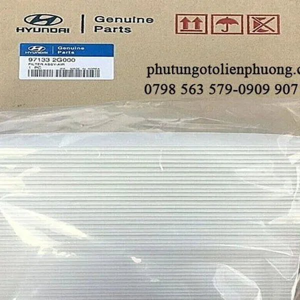 Lọc gió điều hòa hyundai santafe chính hãng mã 971332G000 