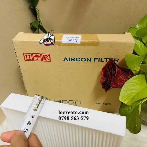 Lọc gió điều hòa kia morning, picanto hàng cao cấp, chất lượng. Mã 97133-G6000