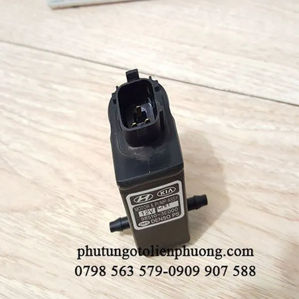 Mô tơ bơm nước rửa kính xe hyundai santafe chính hãng