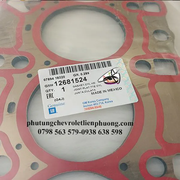 Gioăng quy lát VinFast Fadil - Sản phẩm chính hãng, xuất xứ Hàn Quốc