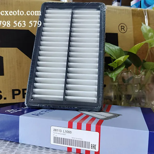 Lọc gió động cơ hyundai santafe, sorento, carnival - hiệu quả cho năng suất của động cơ