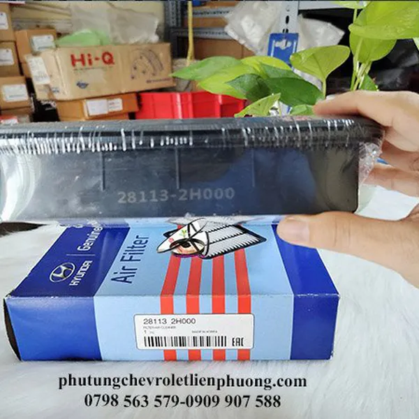 Lọc gió động cơ kia forte, avante, I30, cerato xuất xứ từ hàn Quốc mã 28113-2H000