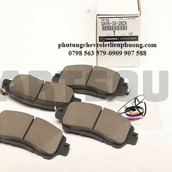 Má phanh trước mazda 2 đời 2015 - 2019 chính hãng - đảm bảo an toàn khi vận hành xe