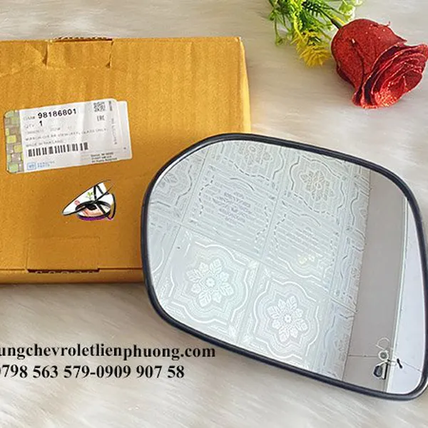 Mặt gương phải chevrolet colorado, traiblazer chính hãng mã 98186801