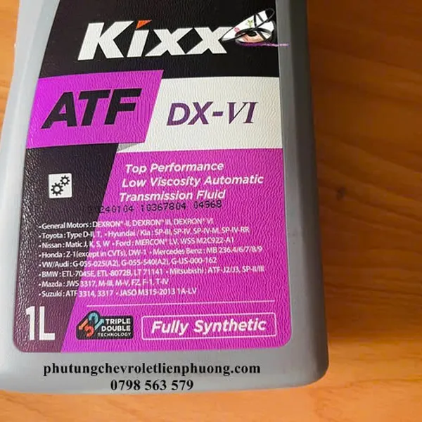 NHỚT HỘP SỐ TỰ ĐỘNG DEXRON ATF VI