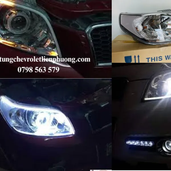 Đèn pha phải Chevrolet Aveo đời mới chính hãng chất lượng 96650751