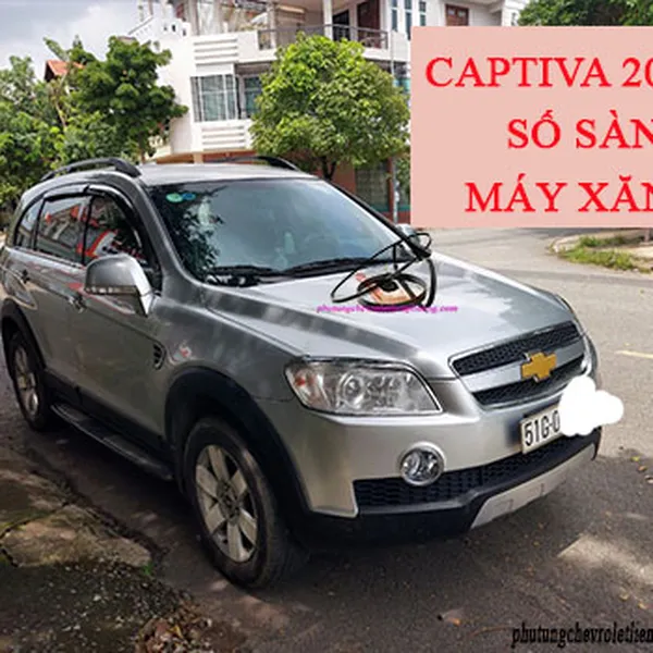 CẦN BÁN XE CHEVROLET CAPTIVA 2007 SỐ SÀN MÀU BẠC