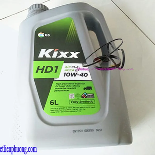 DẦU NHỚT ĐỘNG CƠ Ô TÔ MÁY DẦU KIXX HD1 10W40
