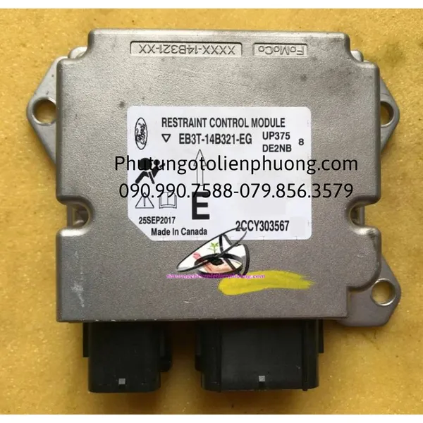 Hộp điều khiển túi khí ford ranger everest chính hãng