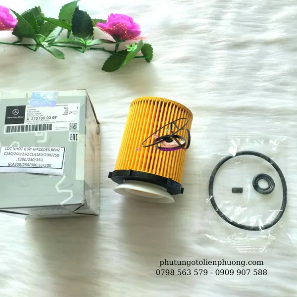 Lọc nhớt giấy mercedes Benz
