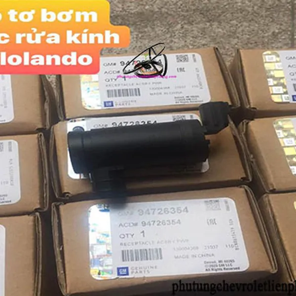 MÔ TOR BƠM NƯỚC RỬA KÍNH XE COLORADO