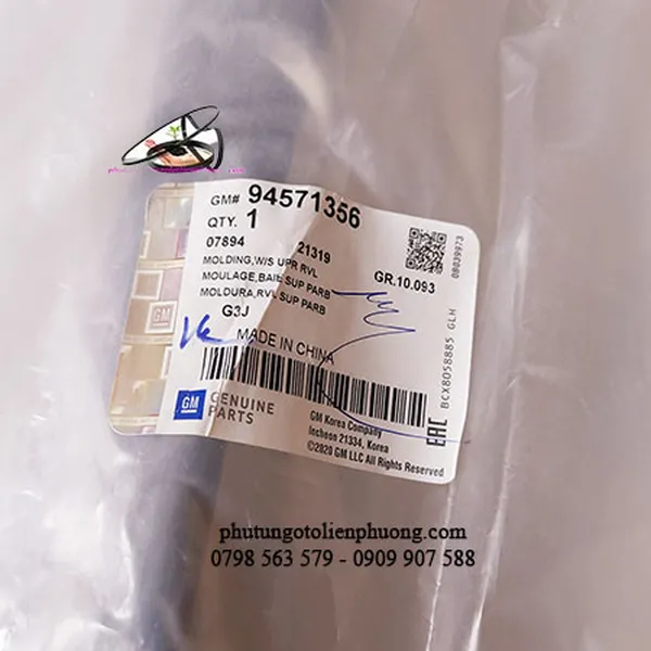 RON KÍNH CHẮN GIÓ XE CRUZE