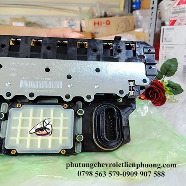 Van điện hộp số xe trax, hộp điều khiển hộp sổ tự động cruze 1.8 chính hãng mã 24041962