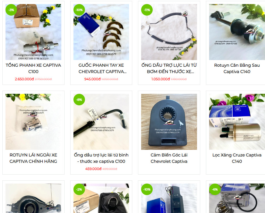 đa dạng các loại phụ tùng dành riêng cho xe captiva, các bác hãy click vào xem kỹ nhé đa dạng các loại phụ tùng dành riêng cho xe captiva, các bác hãy click vào xem kỹ nhé