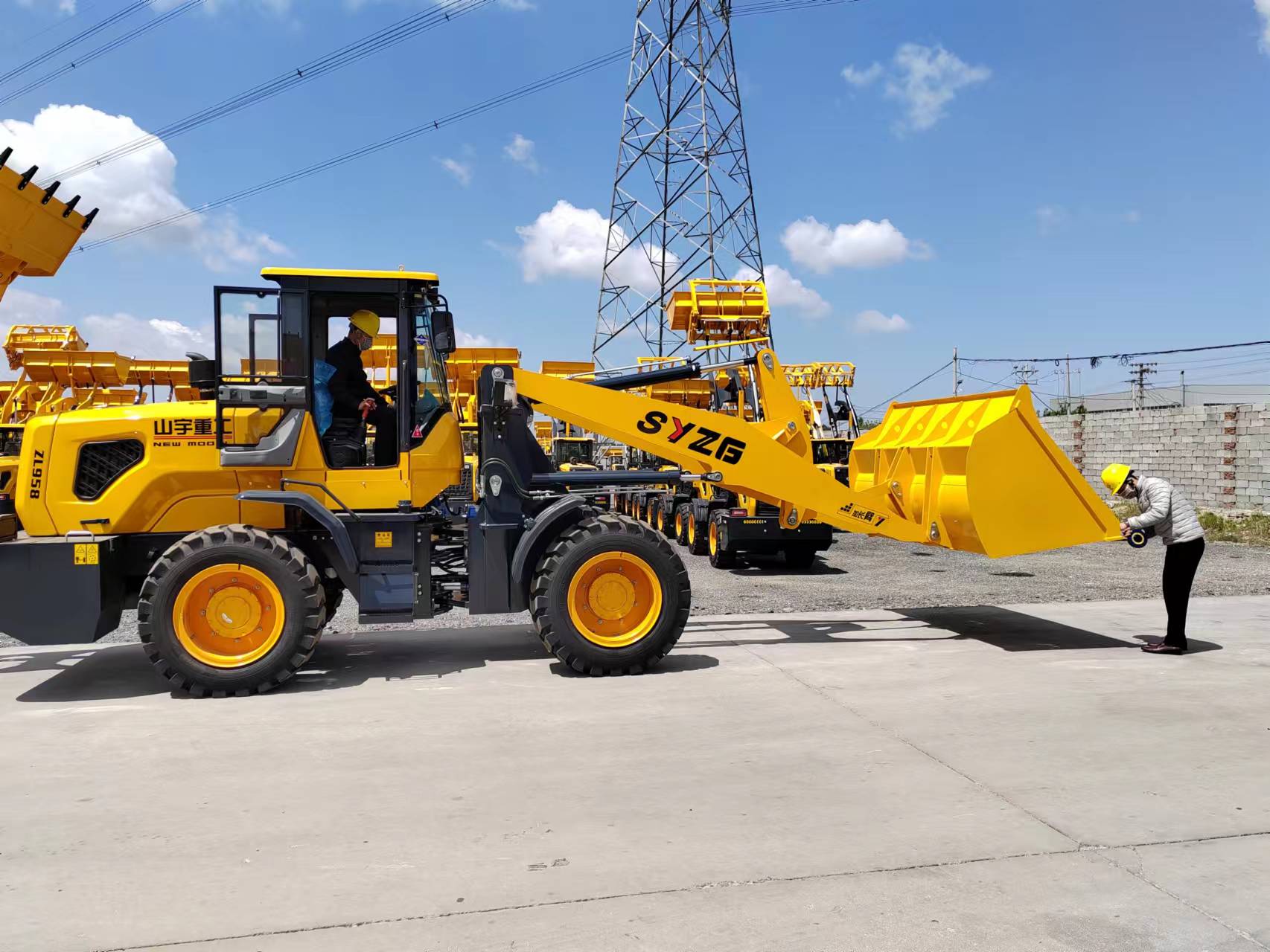 Máy xúc lật Shanyu SYZG Máy xúc lật Shanyu SYZG