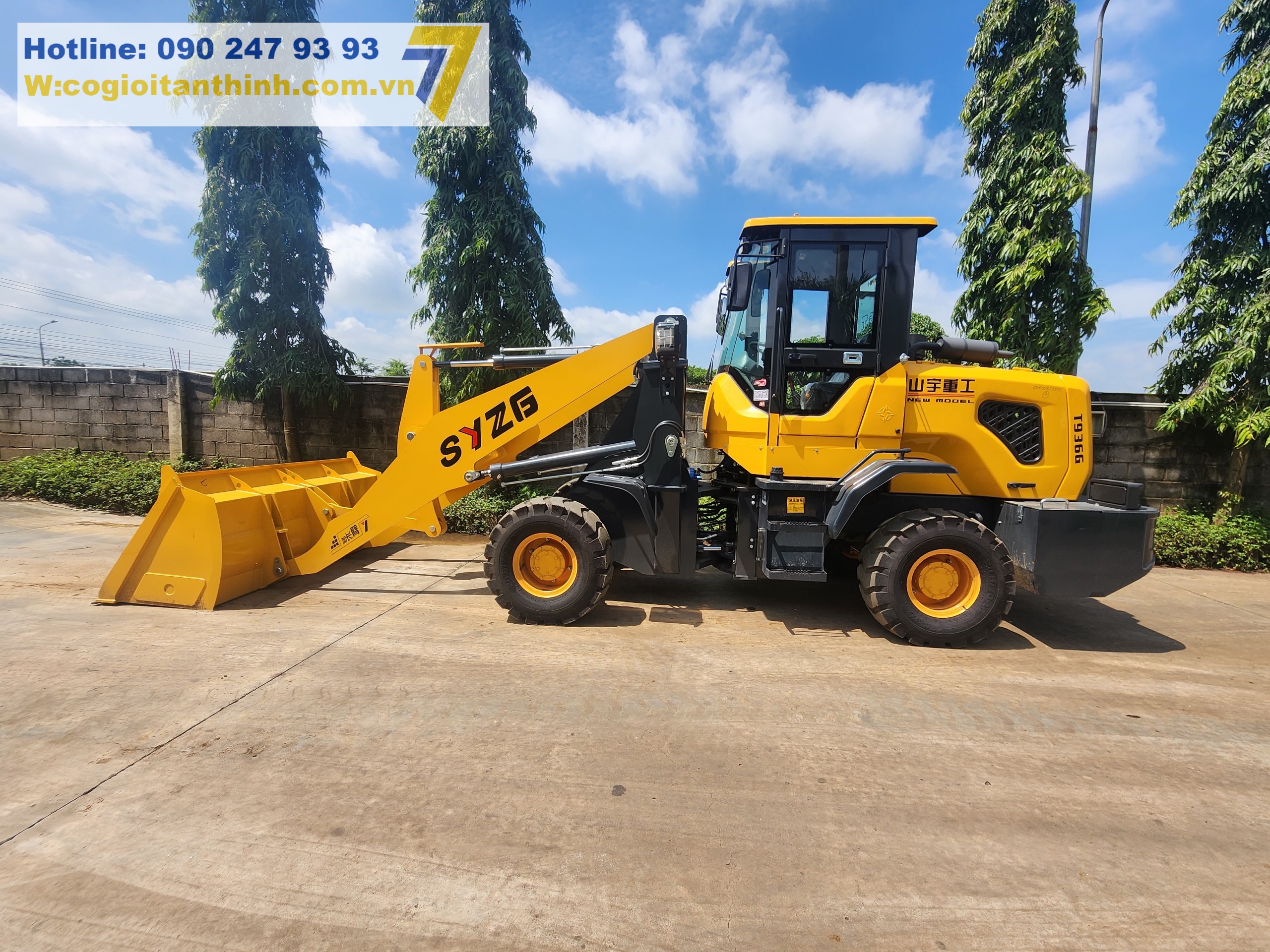 Máy xúc lật trung quốc mới 100% Máy xúc lật trung quốc mới 100%