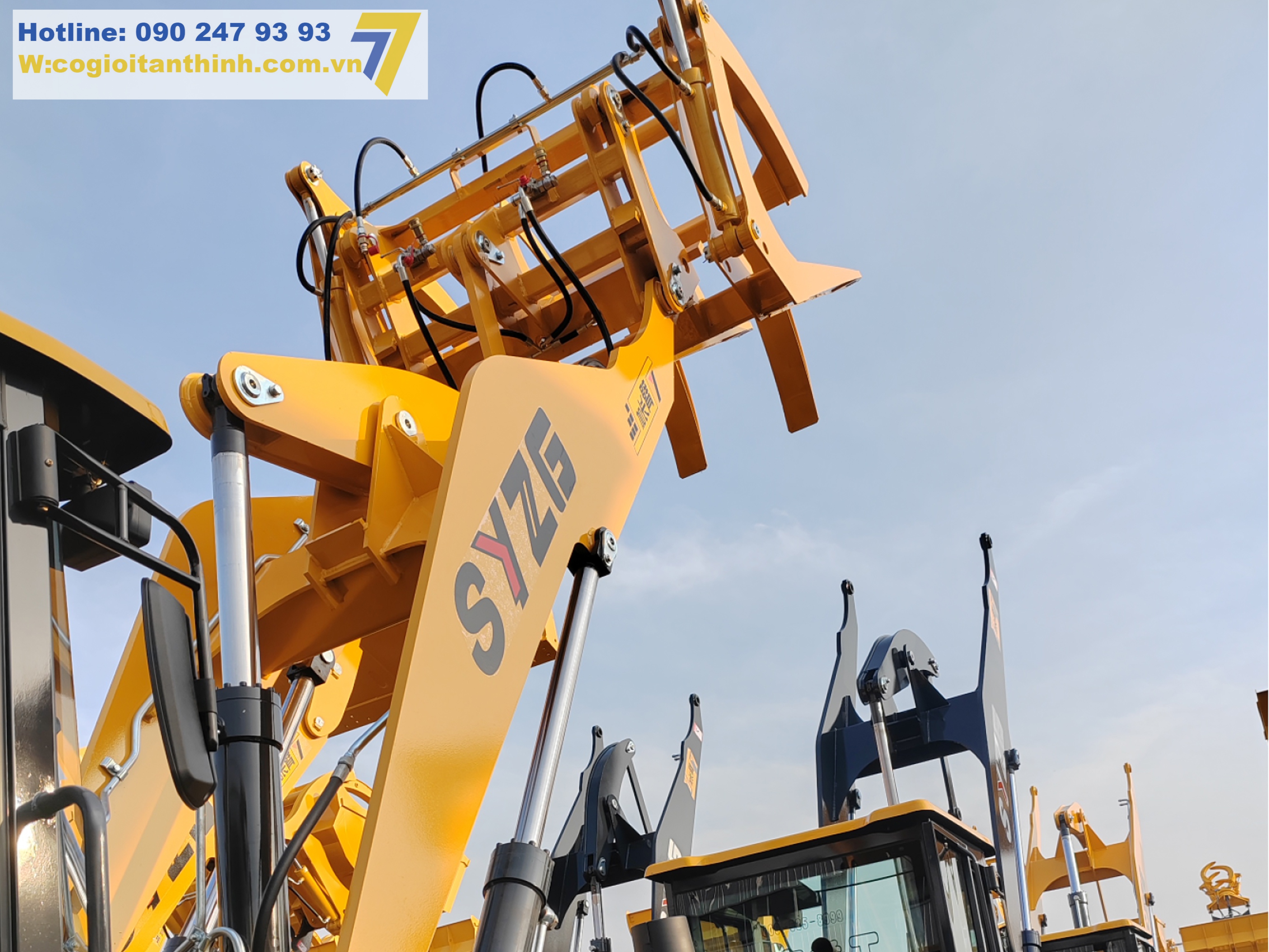 tháo lắp nhanh dùng cho xúc lật