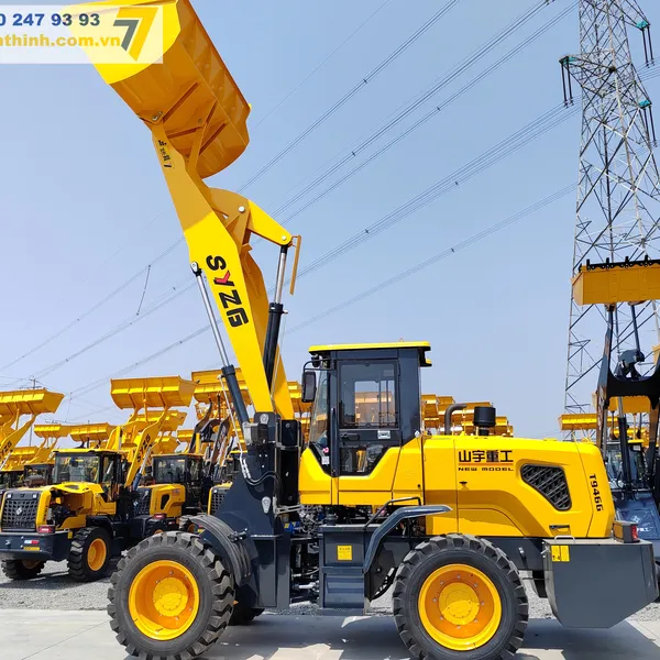 Máy Xúc Lật Đổ Cao 4.5 Mét Gầu 2.0m3