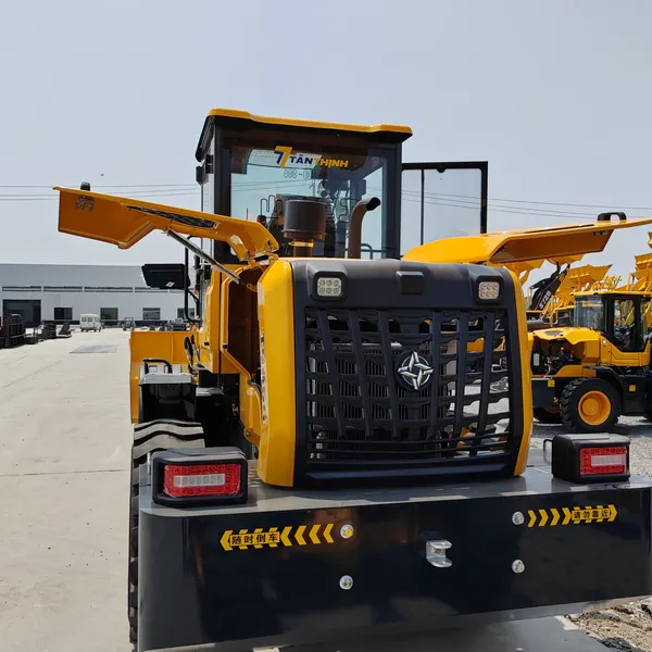 Máy Xúc Lật Đổ Cao 4.5 Mét Công Suất 58KW