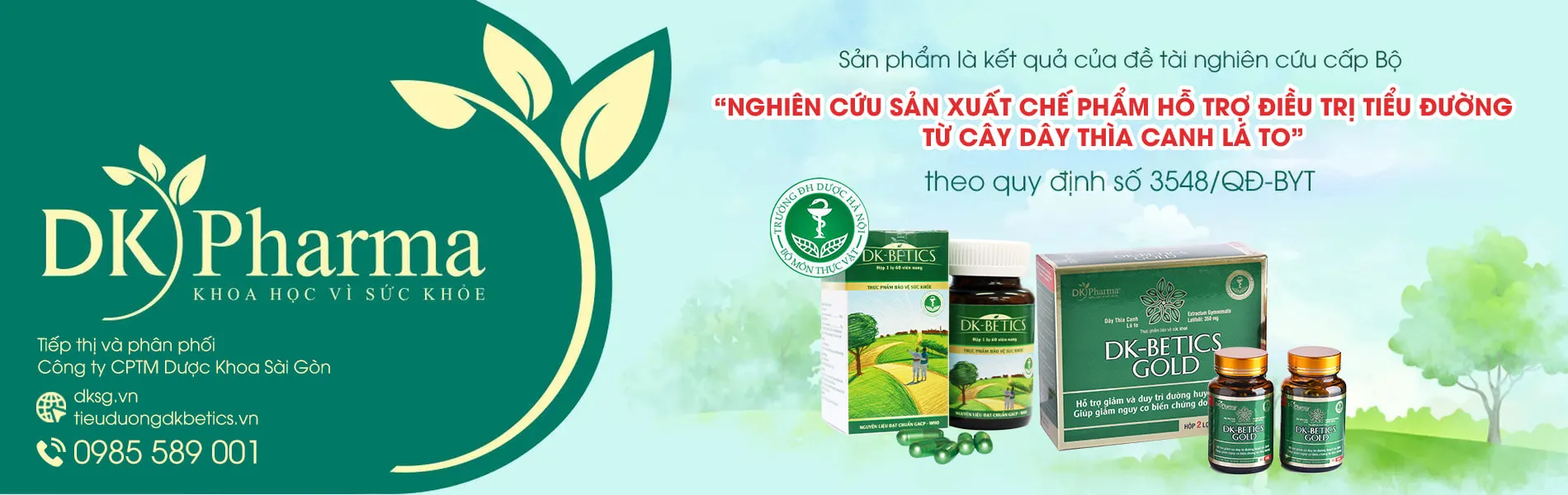 DK Betics viên tiểu đường từ dây thìa canh 1