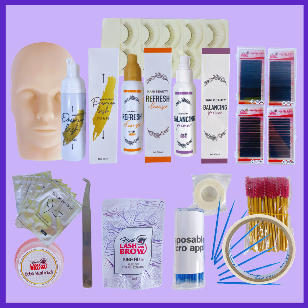 dụng cụ học nối mi mega volume