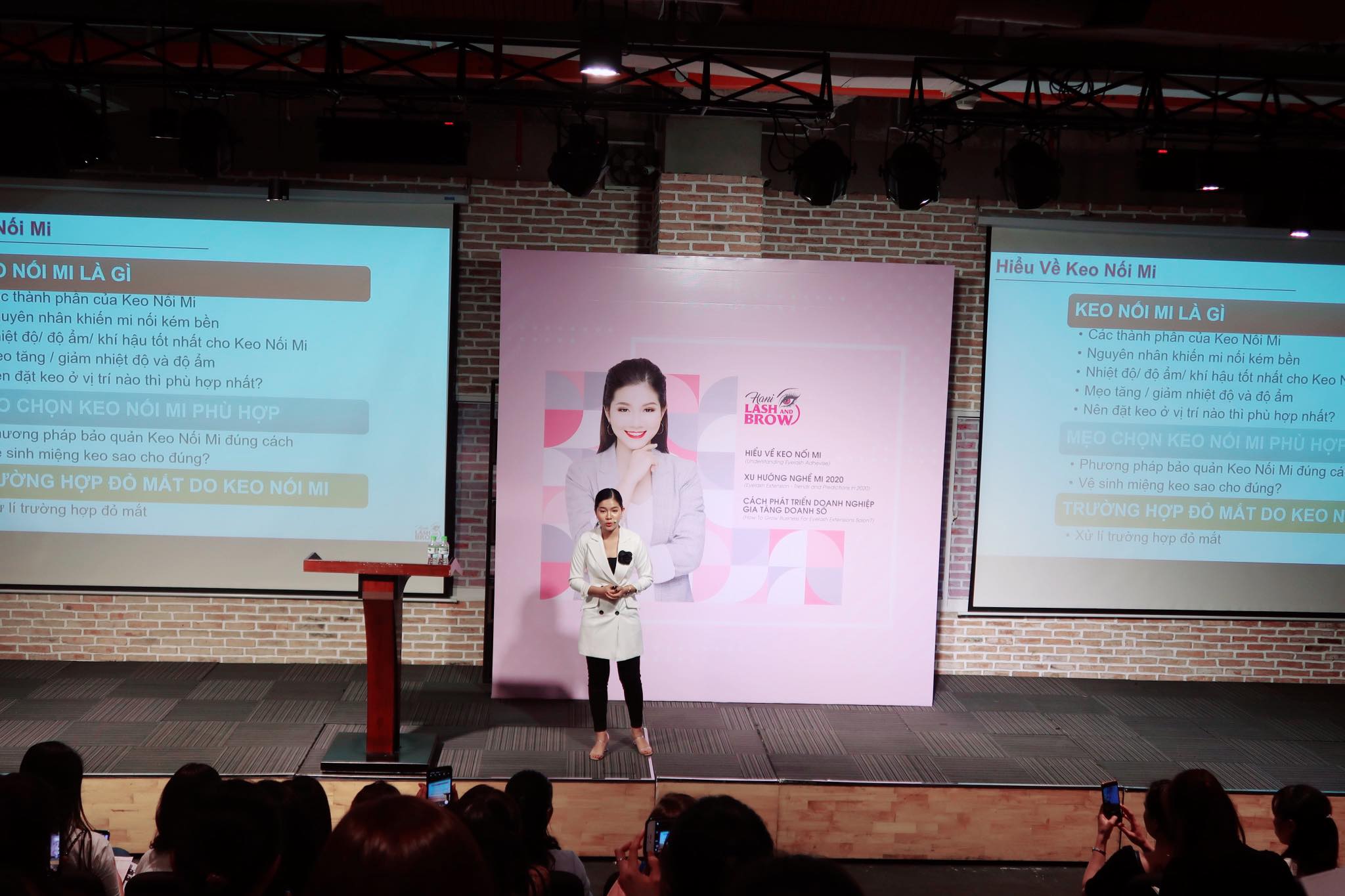 keo nối mi siêu bền chương trình talk show hiểu biết về keo nối mi