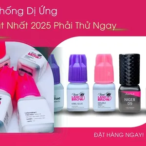 Keo Nối Mi Chống Dị Ứng - 4 Dòng Nổi Bật Nhất 2025 Phải Thử Ngay