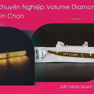 Nhíp Nối Mi Chuyên Nghiệp Volume Diamond - 5 Lý Do Thợ Tin Chọn