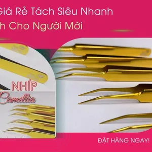 Nhíp Nối Mi Giá Rẻ Tách Siêu Nhanh, Chuyên Dành Cho Người Mới