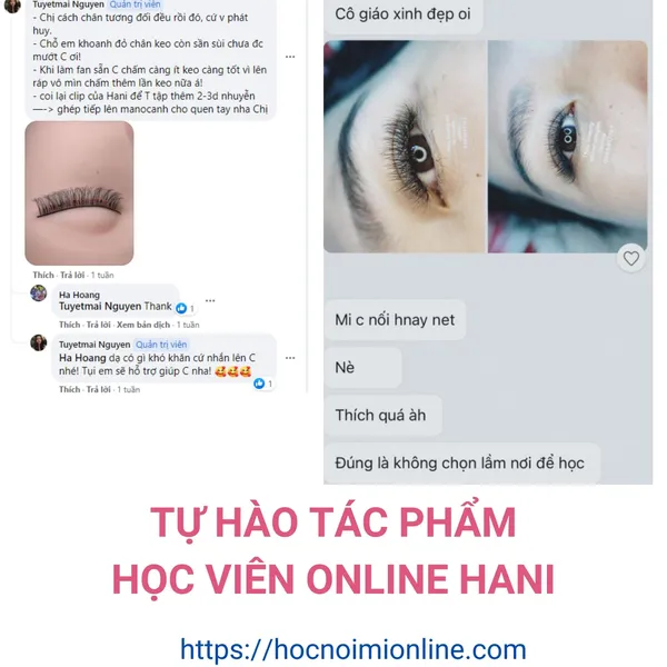 KHOÁ HỌC NỐI MI VOLUME ONLINE (FAN NHÍP) (KHÔNG DỤNG CỤ)