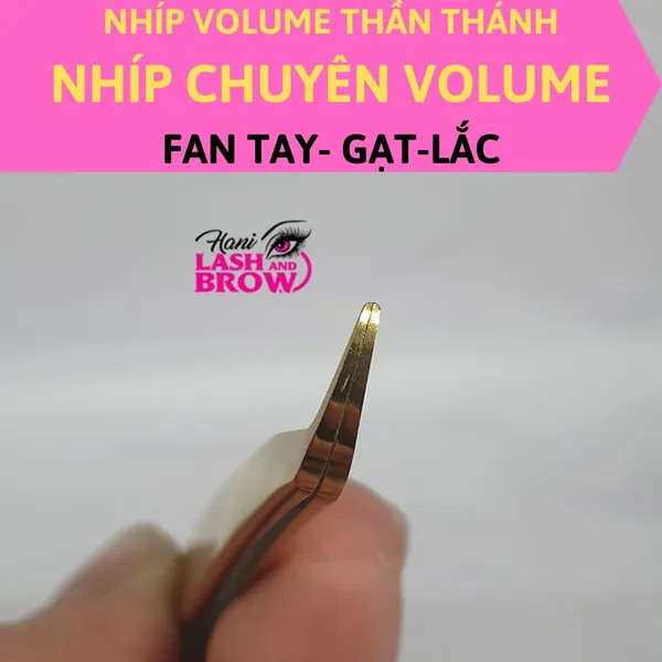 NHÍP NỐI MI VOLUME VÀNG THẦN THÁNH