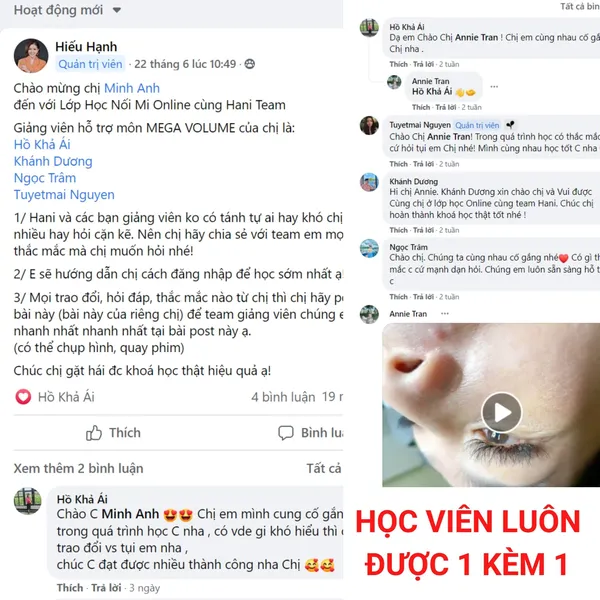 KHOÁ HỌC NỐI MI MEGA VOLUME ONLINE (KHÔNG DỤNG CỤ)